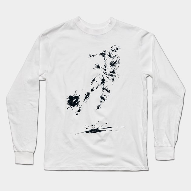 Splaaash Series - Ball Hater Ink Long Sleeve T-Shirt by Dagui